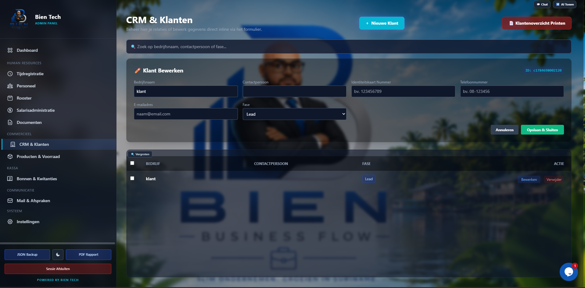 CRM & Klanten